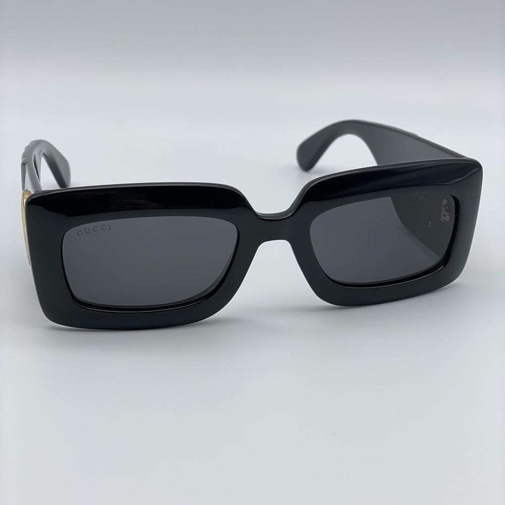 BRAND NEW GUCCI GG0811S 001 Black/Grey Unisex Sunglasses - Picture 2 of 14